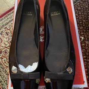 Stewart Weismann burgundy shoes in size 10